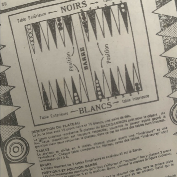 Backgammon game - Picture 6 of 6